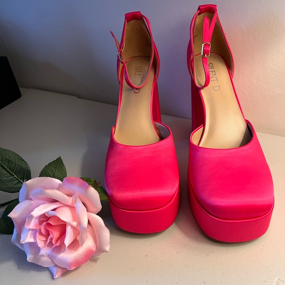 Anthropologie Silent D Grace Mary Jane Heels - Picture 8 of 13